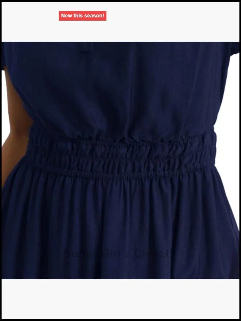 Casual Maxi Dress with Pockets Short Sleeve V-Neck Fit & Flare - Picture 6 of 7
